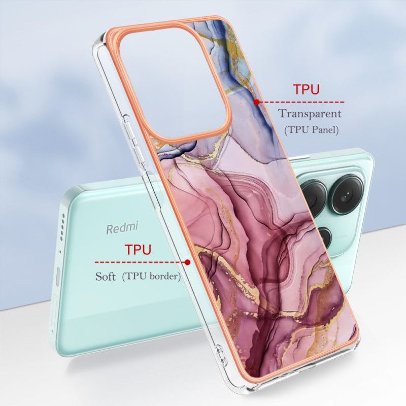 Deksel Til Xiaomi Redmi Note 14 5g Marmor