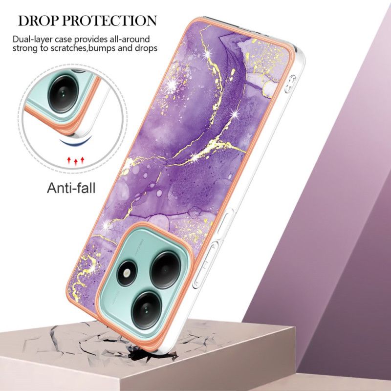 Deksel Til Xiaomi Redmi Note 14 5g Marmordesign