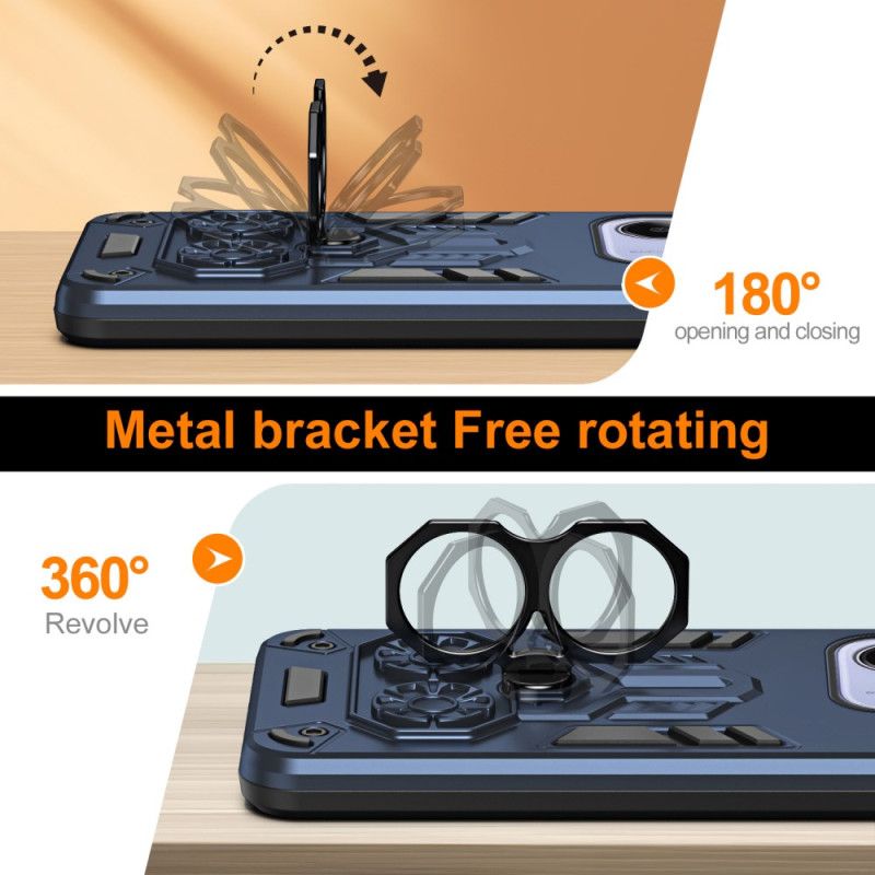 Deksel Til Xiaomi Redmi Note 14 5g Ringholdereffekt Metall