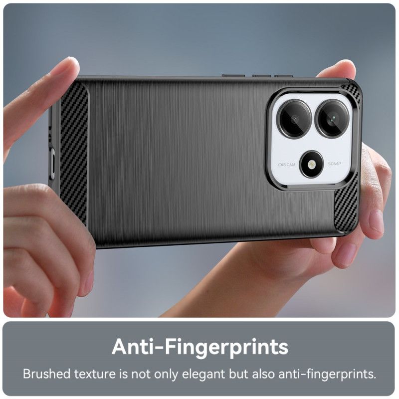 Deksel Xiaomi Redmi Note 14 5g Børstet Karbonfiber