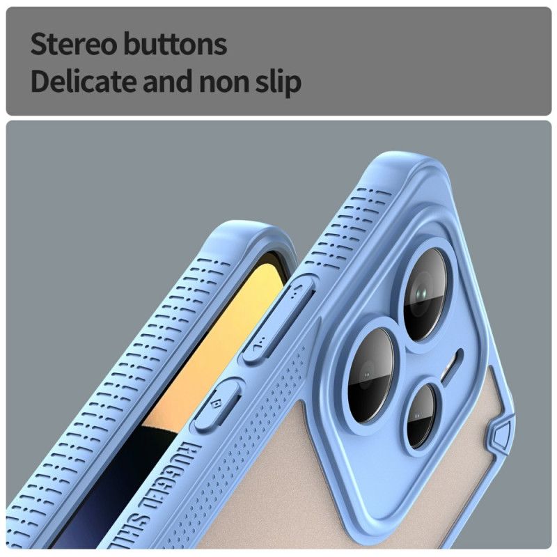 Deksel Xiaomi Redmi Note 14 5g Forsterket Hybrid Beskyttelse Deksel