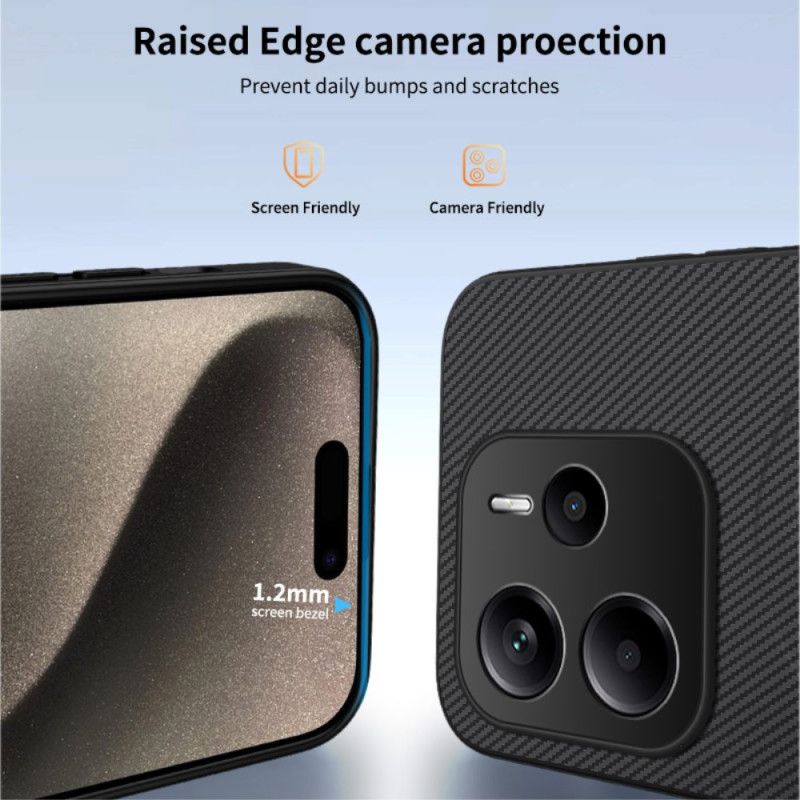 Deksel Xiaomi Redmi Note 14 5g Magsafe Fiber-kompatibel Karbon