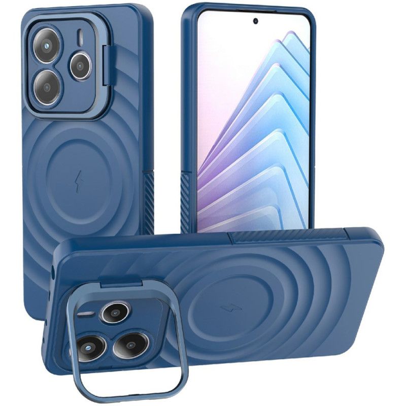 Deksel Xiaomi Redmi Note 14 5g Magsafe-kompatibel Med Bølget Design