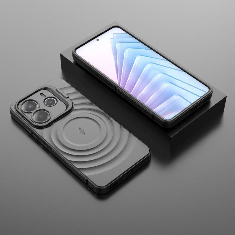 Deksel Xiaomi Redmi Note 14 5g Magsafe-kompatibel Med Bølget Design