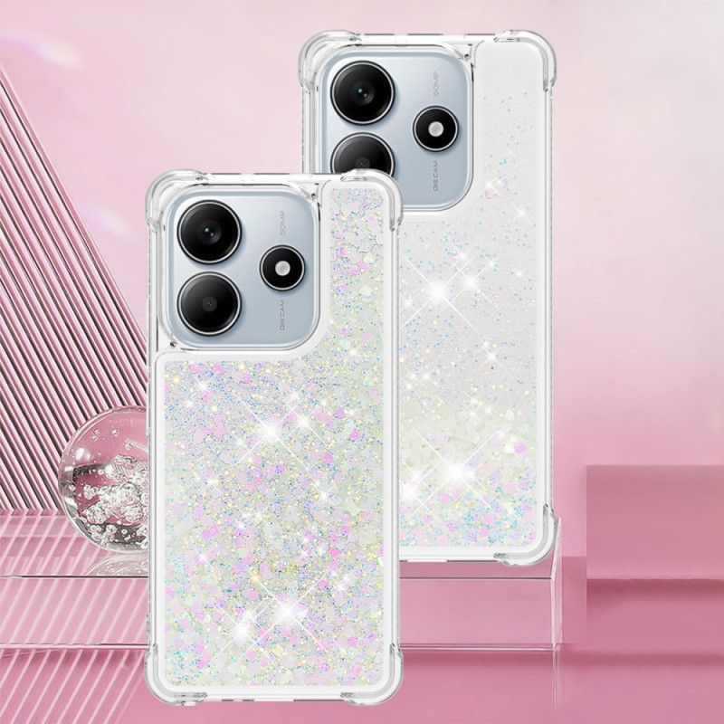 Deksel Xiaomi Redmi Note 14 5g Mobildeksel Glitter