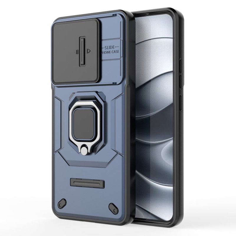 Deksel Xiaomi Redmi Note 14 5g Multifunksjonell Med Holder Og Linsebeskytter