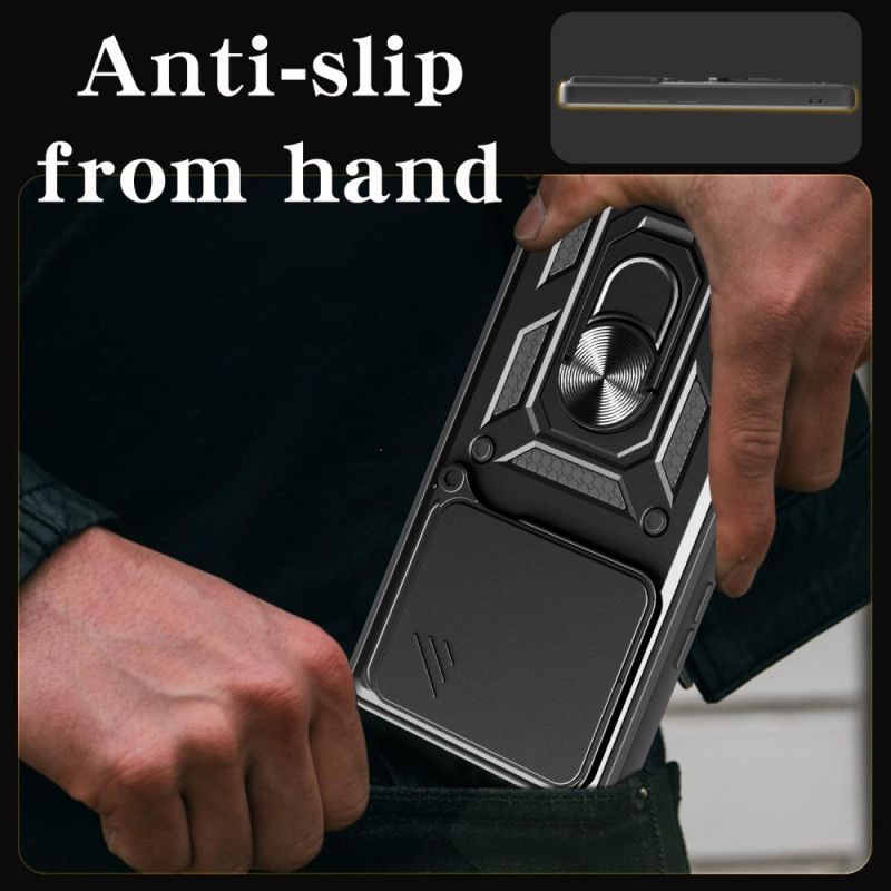 Deksel Xiaomi Redmi Note 14 5g Skyvbart Kameradeksel Og Stativ Beskyttelse Deksel