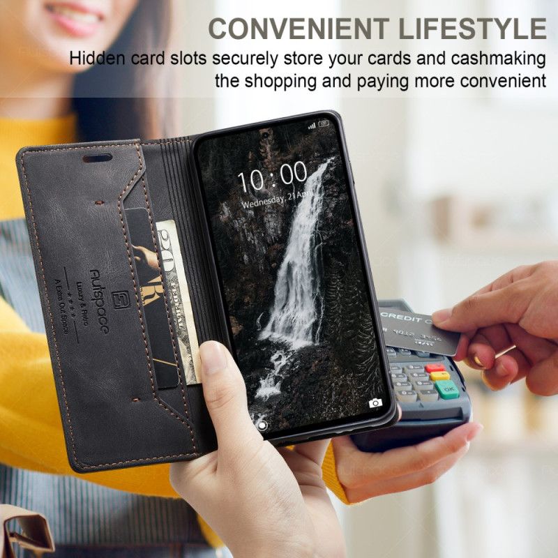 Folio Deksel Til Xiaomi Redmi Note 14 5g Denimstoff