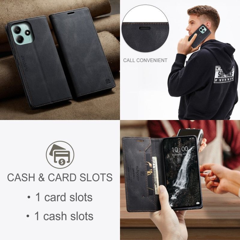 Folio Deksel Til Xiaomi Redmi Note 14 5g Denimstoff