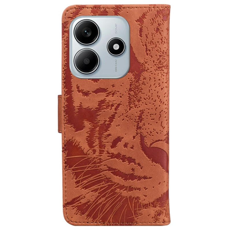 Folio Deksel Til Xiaomi Redmi Note 14 5g Tigertrykk