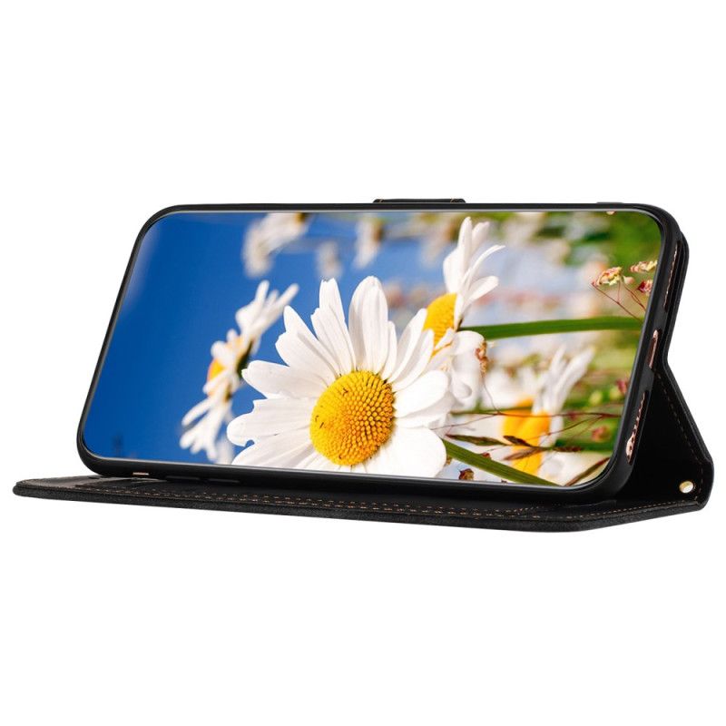 Folio Deksel Xiaomi Redmi Note 14 5g Blomstermønster Med Stropp Beskyttelse Deksel