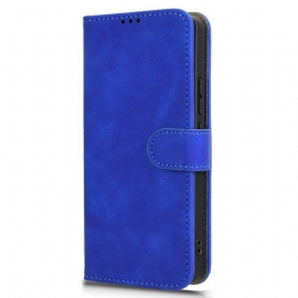 Folio Deksel Xiaomi Redmi Note 14 5g Klassisk Semsket Skinneffekt Beskyttelse Deksel