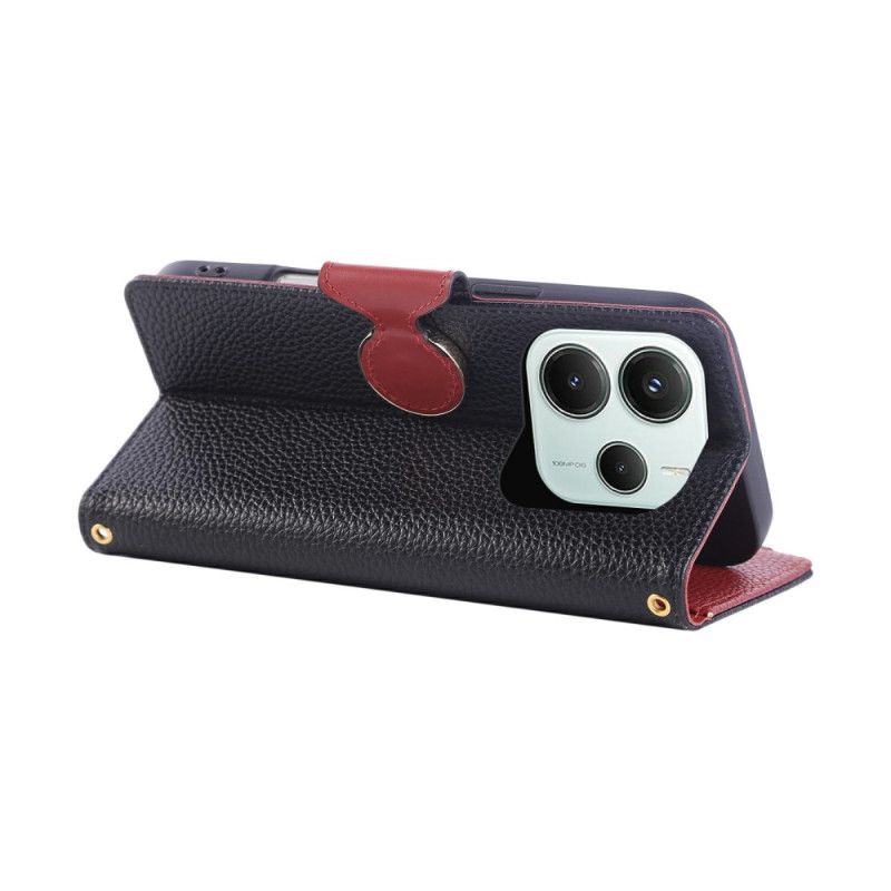 Folio Deksel Xiaomi Redmi Note 14 5g Lommebok I Retrostil