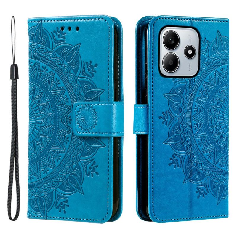 Folio Deksel Xiaomi Redmi Note 14 5g Mandala-sol Beskyttelse Deksel