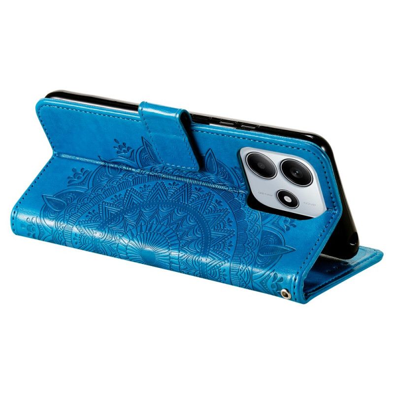 Folio Deksel Xiaomi Redmi Note 14 5g Mandala-sol Beskyttelse Deksel