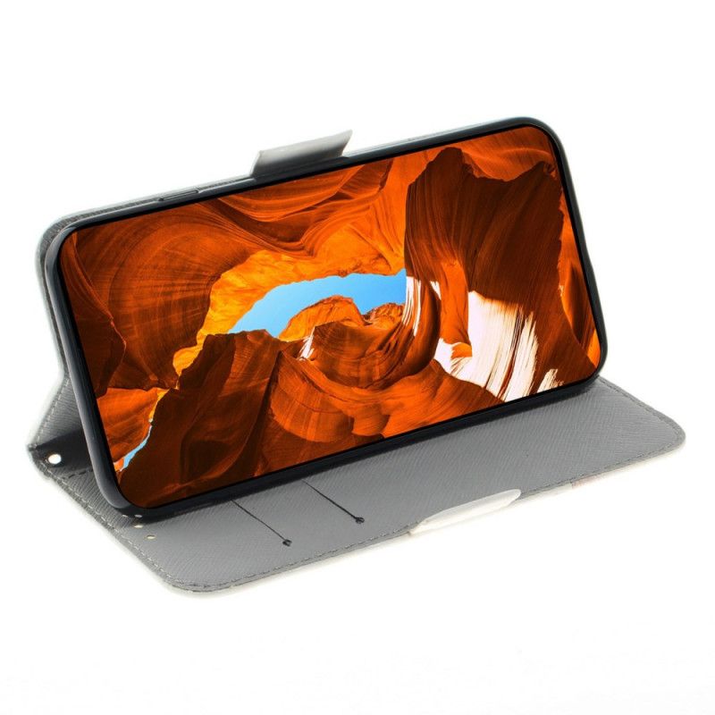 Folio Deksel Xiaomi Redmi Note 14 5g Snor Med Mopsmønster Beskyttelse Deksel