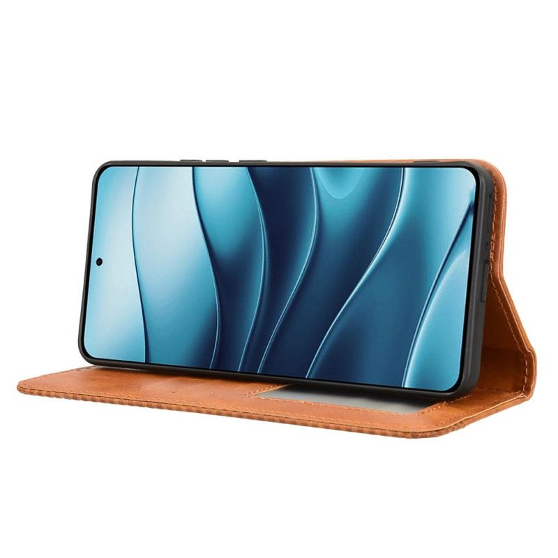 Folio Deksel Xiaomi Redmi Note 14 5g Vintage Kant