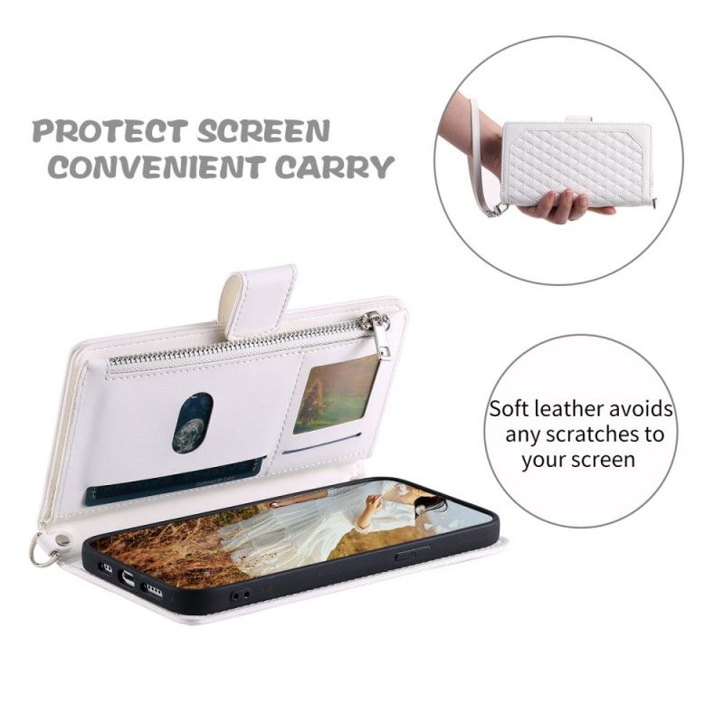 Lærdeksel Folio Deksel Xiaomi Redmi Note 14 5g Lommebok Vattert