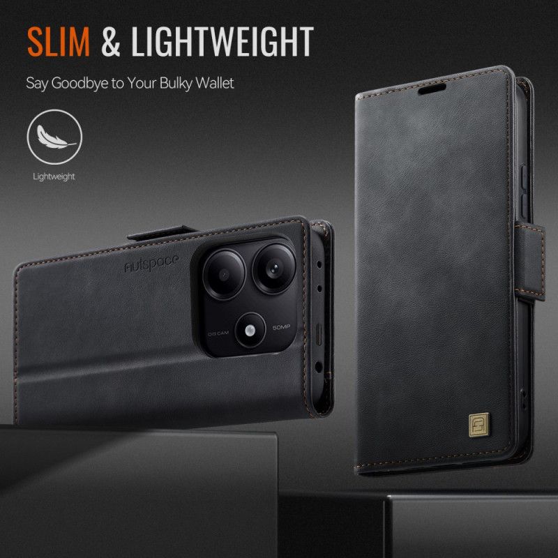 Lærdeksel Folio Deksel Xiaomi Redmi Note 14 5g Mobildeksel Autspace