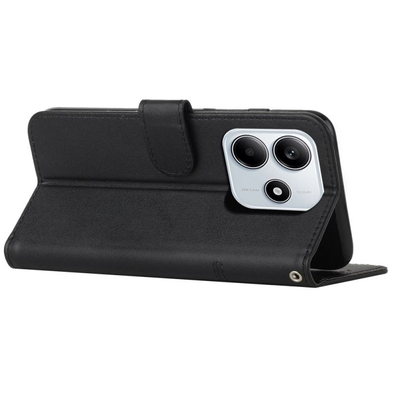 Lærdeksel Folio Deksel Xiaomi Redmi Note 14 5g Mobildeksel Forretningsvesken