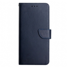 Lærdeksel Folio Deksel Xiaomi Redmi Note 14 5g Nappaskinn