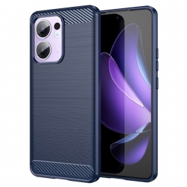Deksel Oppo Reno 13f 4g / 5g / 13 Fs 5g Børstet Karbonfiber