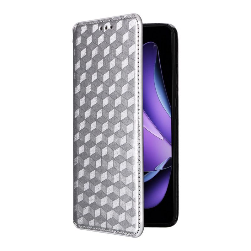 Folio Deksel Lær Oppo Reno 13f 4g / 5g / 13 Fs 5g 3d-diamanter