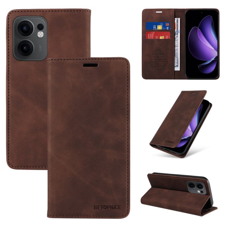 Folio Deksel Til Oppo Reno 13f 4g / 5g / 13 Fs 5g Anti-rfid-teknologi Betopnice