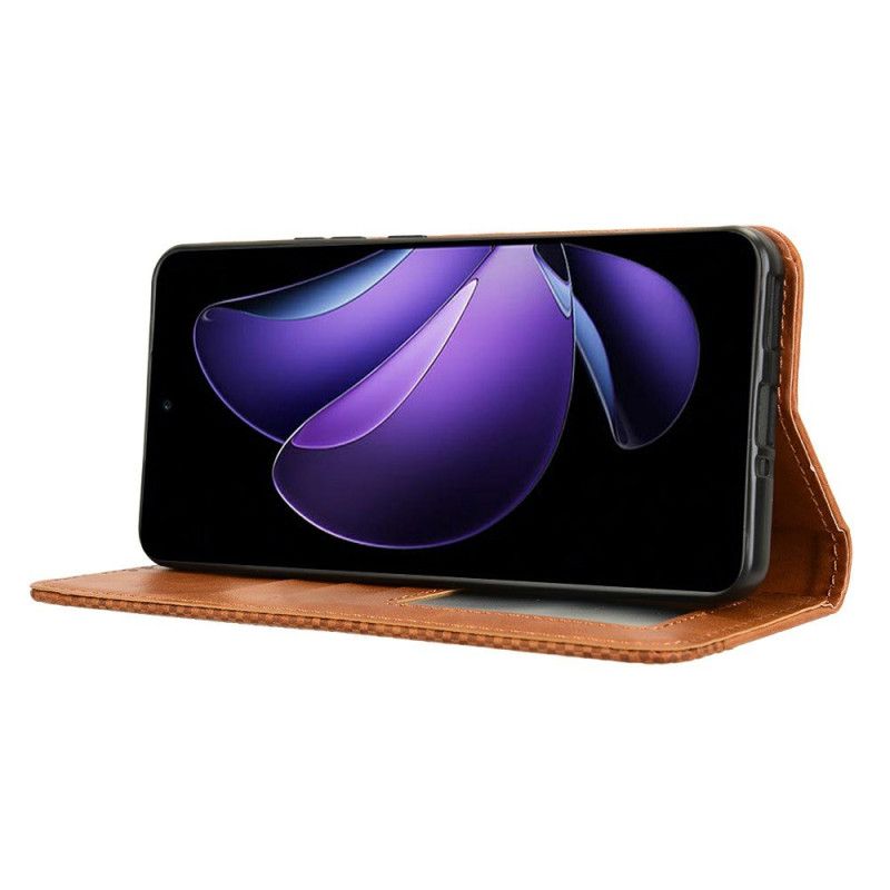 Folio Deksel Til Oppo Reno 13f 4g / 5g / 13 Fs 5g Vintage Frieze