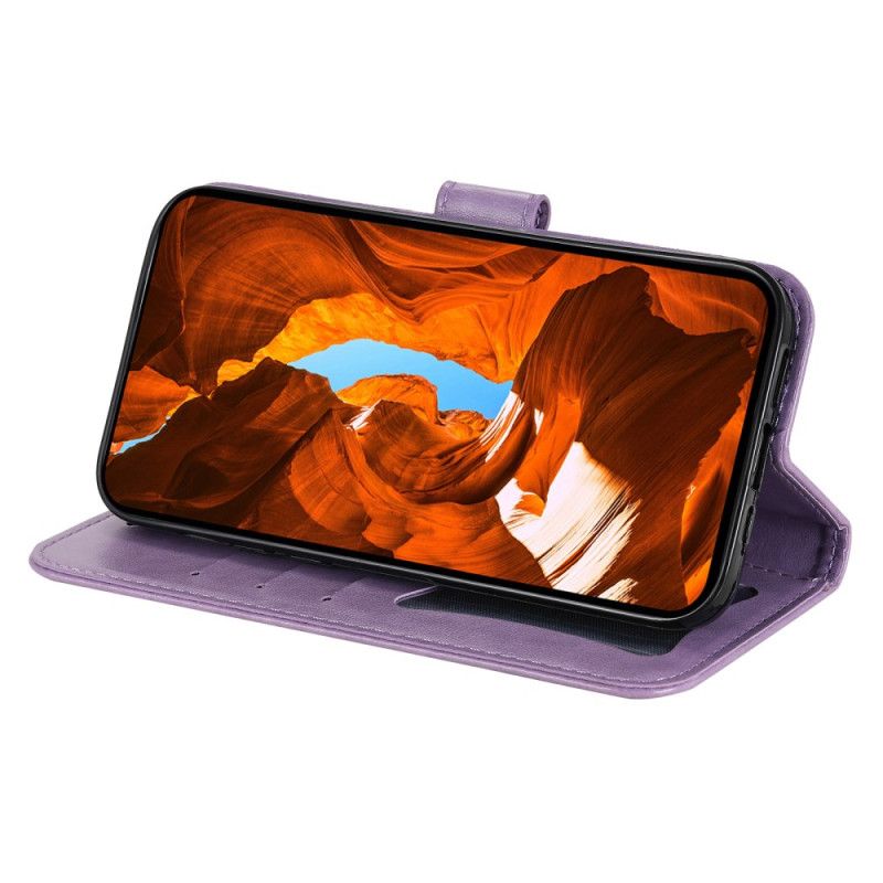 Lærdeksel Folio Deksel Oppo Reno 13f 4g / 5g / 13 Fs 5g Mobildeksel Mandala-trykk