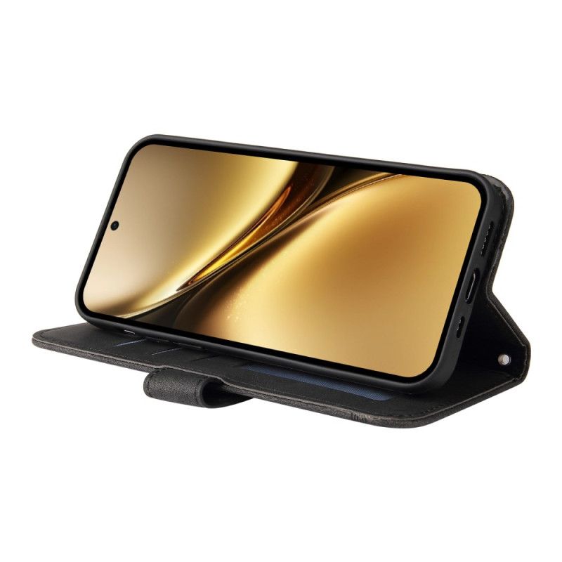 Folio Deksel Til Vivo X200 Pro Dekorativt Semsket Skinn Med Nagler