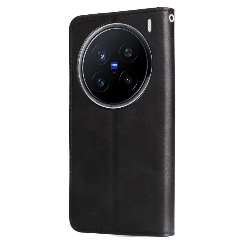 Folio Deksel Vivo X200 Pro Glidelåslomme