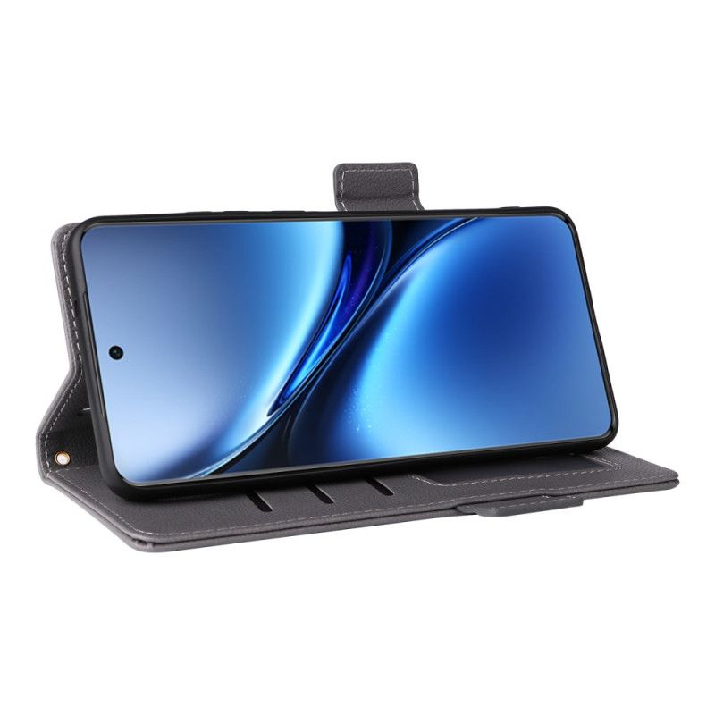 Lærdeksel Folio Deksel Vivo X200 Pro Mobildeksel Stropp I Kunstskinn