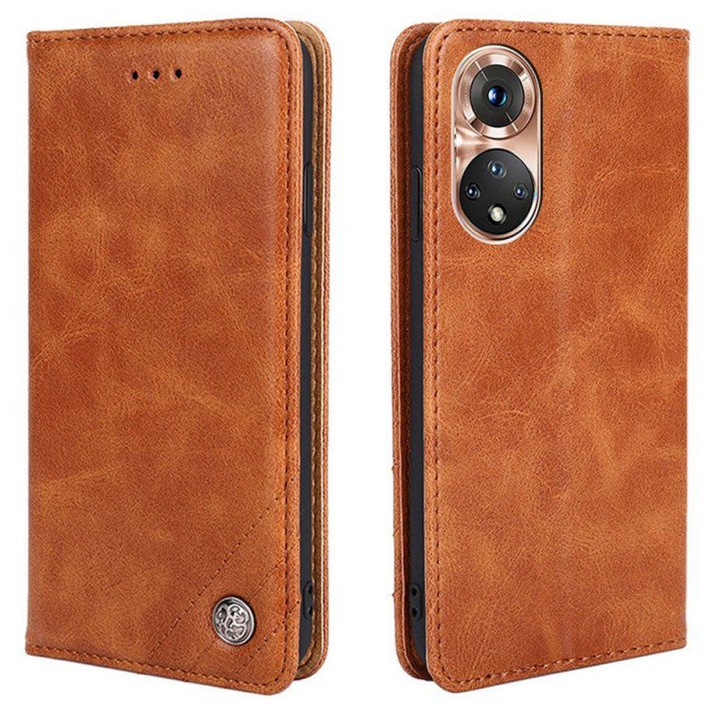 Beskyttelse Deksel Til Honor 50 Folio Deksel Style Skinnnagle