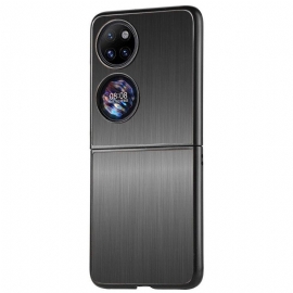 Deksel Til Huawei P50 Pocket Børstet Metalleffekt