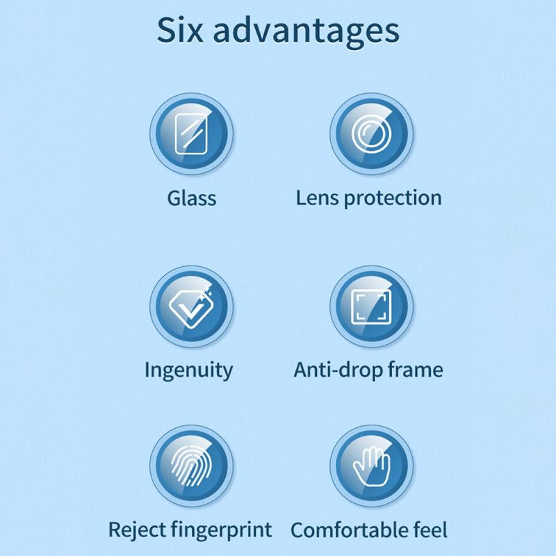 Deksel Poco C85 Blomstermotiv Herdet Glass