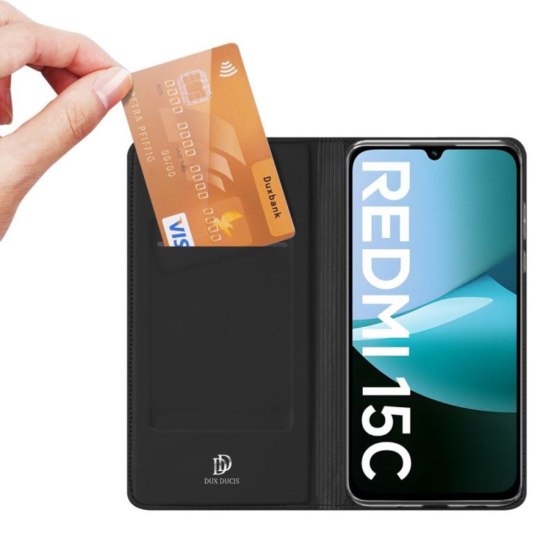 Folio Deksel Lær Poco C85 Duc Pro Series Skin Ducis