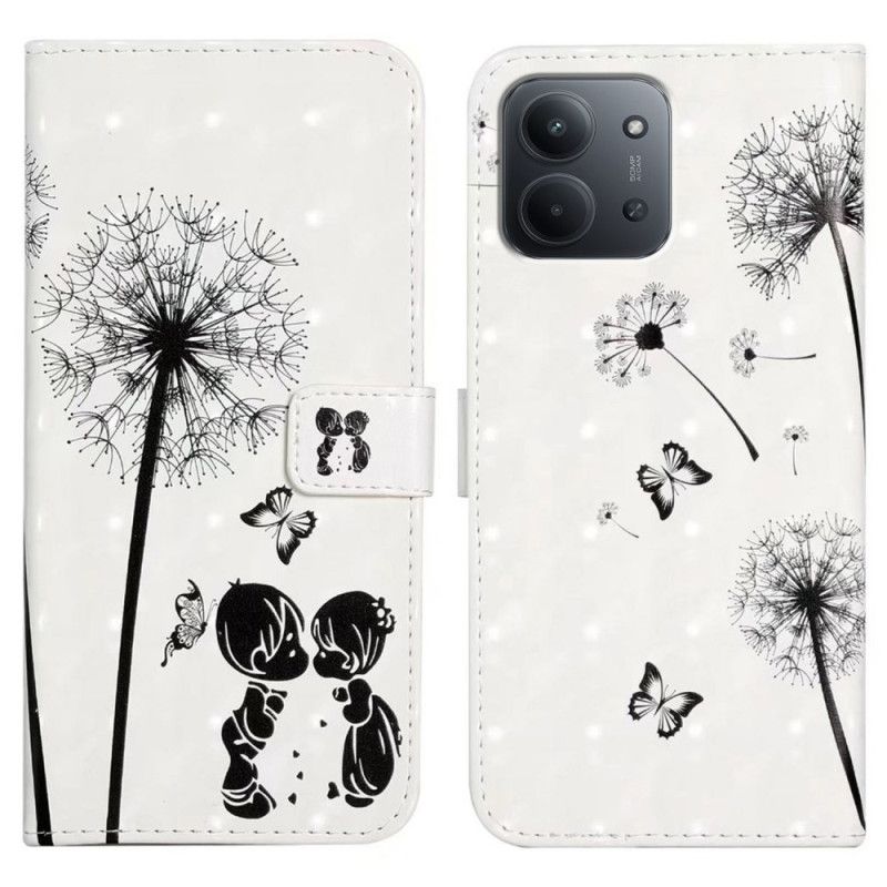 Folio Deksel Til Poco C85 Løvetannkjærlighet