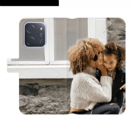 Lærdeksel Folio Deksel Poco C85 Mobildeksel Kvalitet