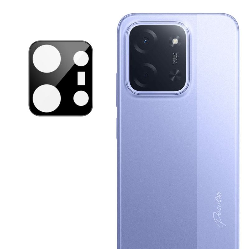 Linsebeskytter I Herdet Glass For Xiaomi Poco C85 (svart Versjon)