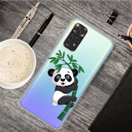 Deksel Til Xiaomi Redmi Note 11 / Note 11S Anti-fall Panda På Bambus