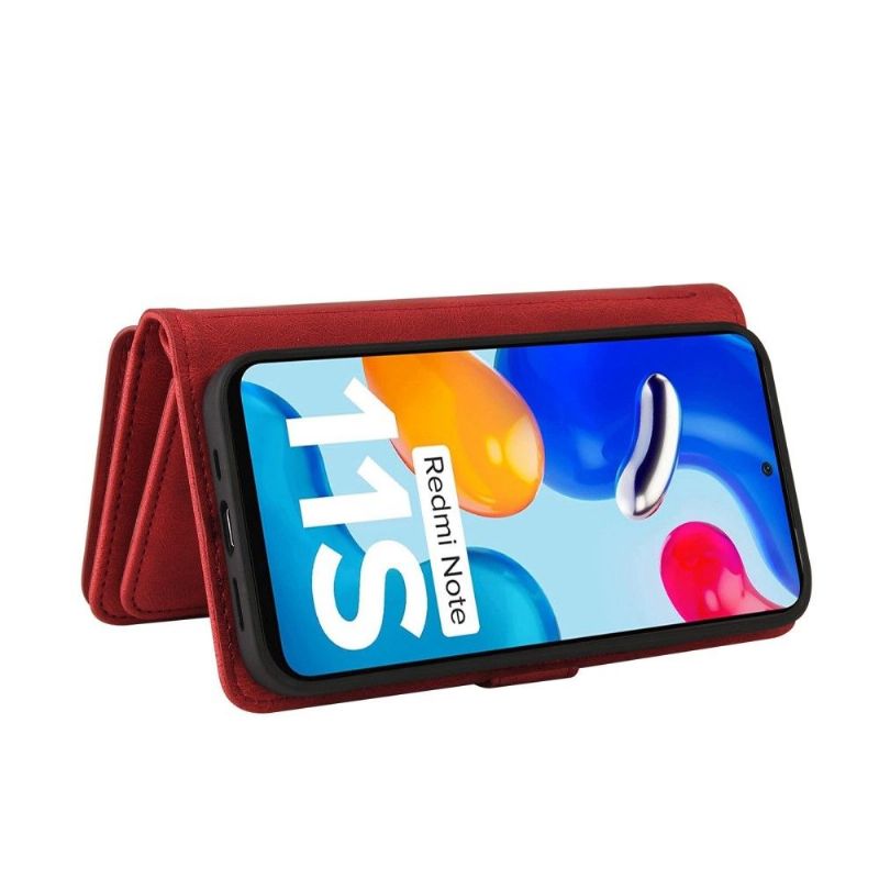 Folio Deksel Til Xiaomi Redmi Note 11 / Note 11S Lommebok Med Kjede