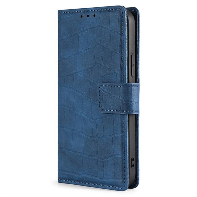 Lærdeksel Folio Deksel Honor Magic 6 Pro Mobildeksel Krokodilletekstur