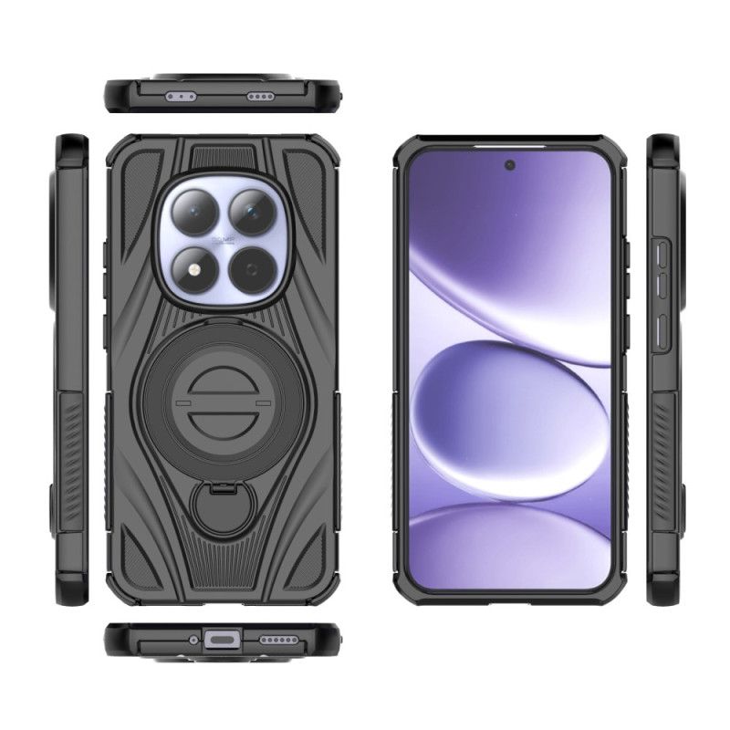 Deksel Til Xiaomi Redmi Note 15 Pro 5g Magnetisk Med Roterende Stativ