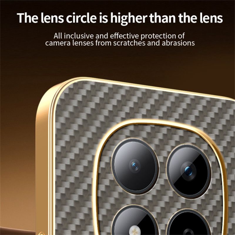 Deksel Xiaomi Redmi Note 15 Pro 5g Karbonfibertekstur