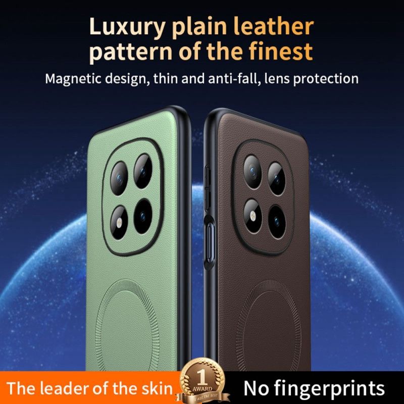 Deksel Xiaomi Redmi Note 15 Pro 5g Mobildeksel Magnetisk Premium Skinnfinish