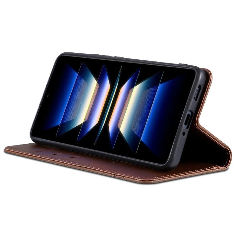 Folio Deksel Lær Xiaomi Redmi Note 15 Pro 5g Mobildeksel Azns