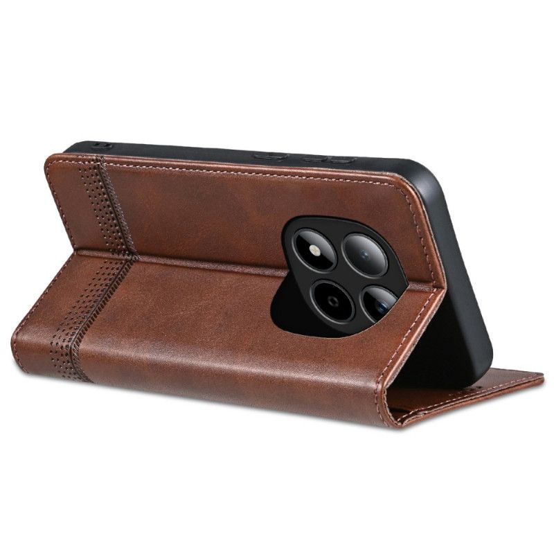 Folio Deksel Lær Xiaomi Redmi Note 15 Pro 5g Mobildeksel Azns