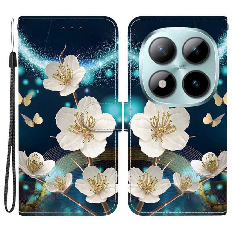 Folio Deksel Til Xiaomi Redmi Note 15 Pro 5g Magnoliaer