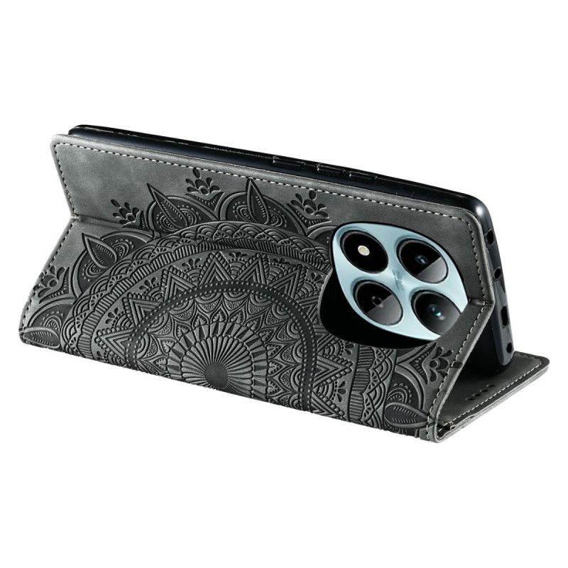 Folio Deksel Til Xiaomi Redmi Note 15 Pro 5g Mandala Semsket Skinneffekt